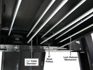 Thumbnail: Atlas Apex 9 Four-Post Parking Lift – 9,000 lb, ALI Certified