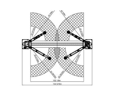 Thumbnail: APlusLift AP-10SR Two-Post Overhead Lift – 10,000 lb, Single Point Release