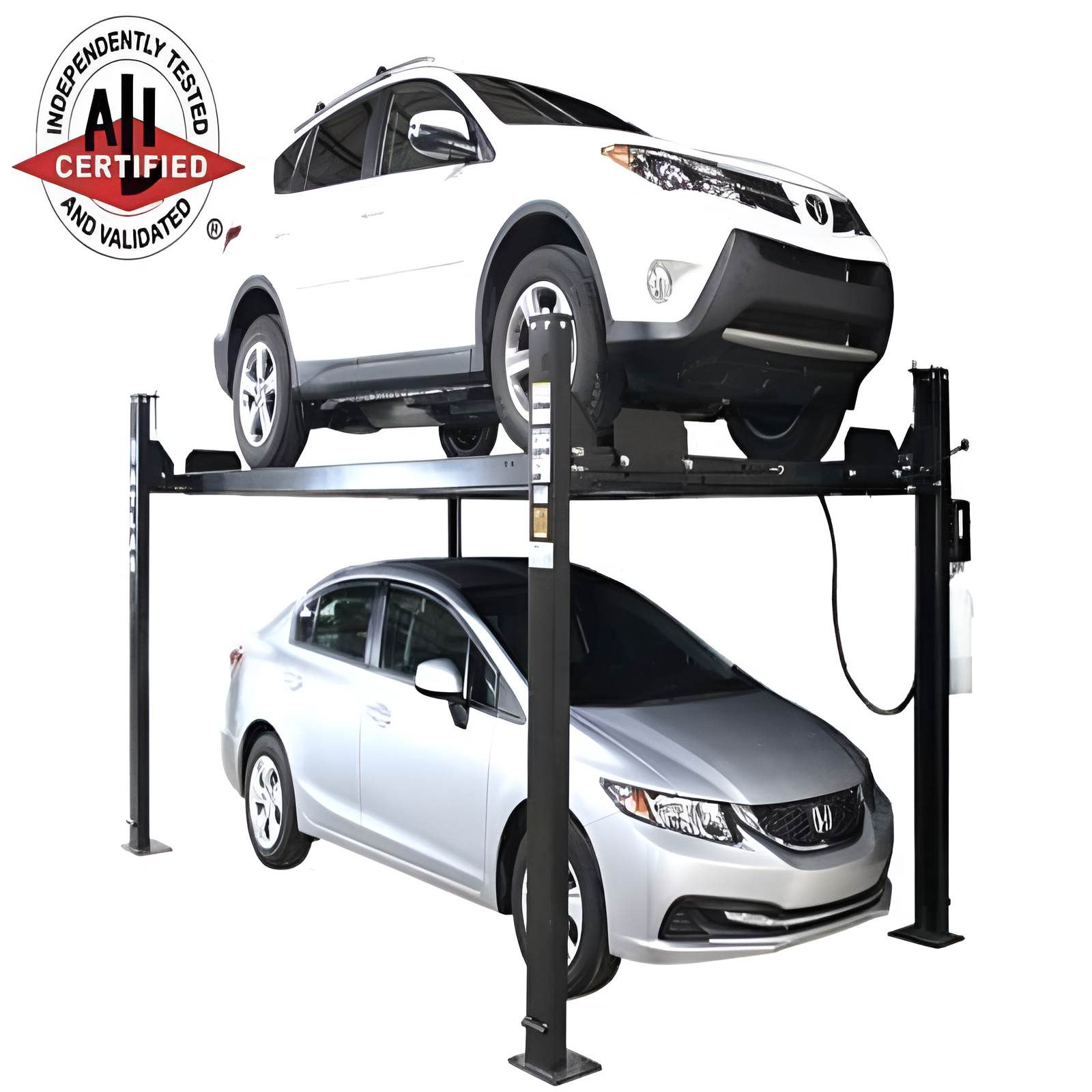 Atlas Apex 8 EXT Floor Plate Four-Post Lift – 8,000 lb, ALI Certified