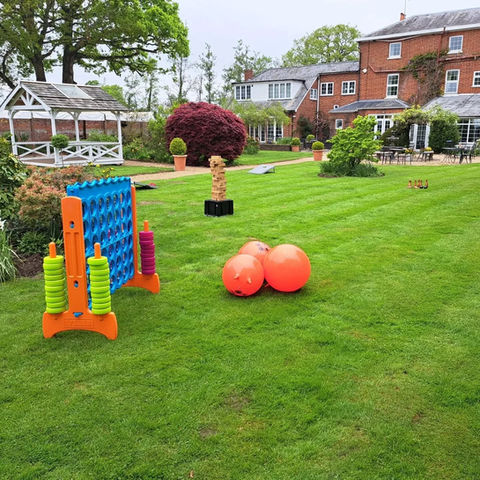 Colourful fun games for hire in Berkshire, great for corporate away days, wedding receptions and parties