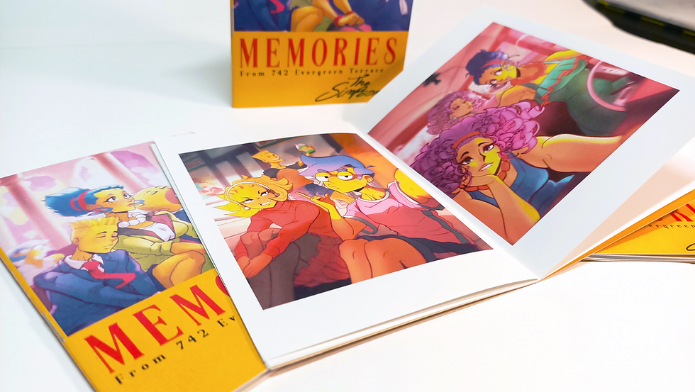Thumbnail: Simpsons Fanzine + 2 Prints