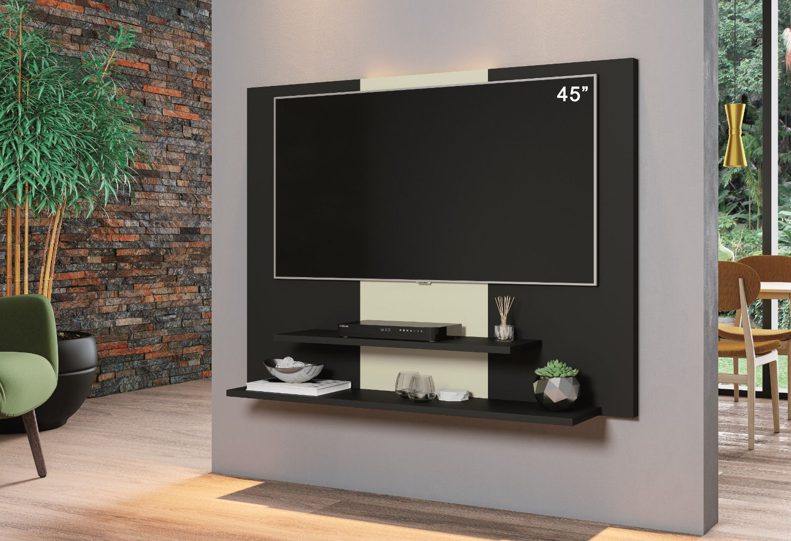Painel Don Móveis Primus Tv Suporta Tv Até 42''