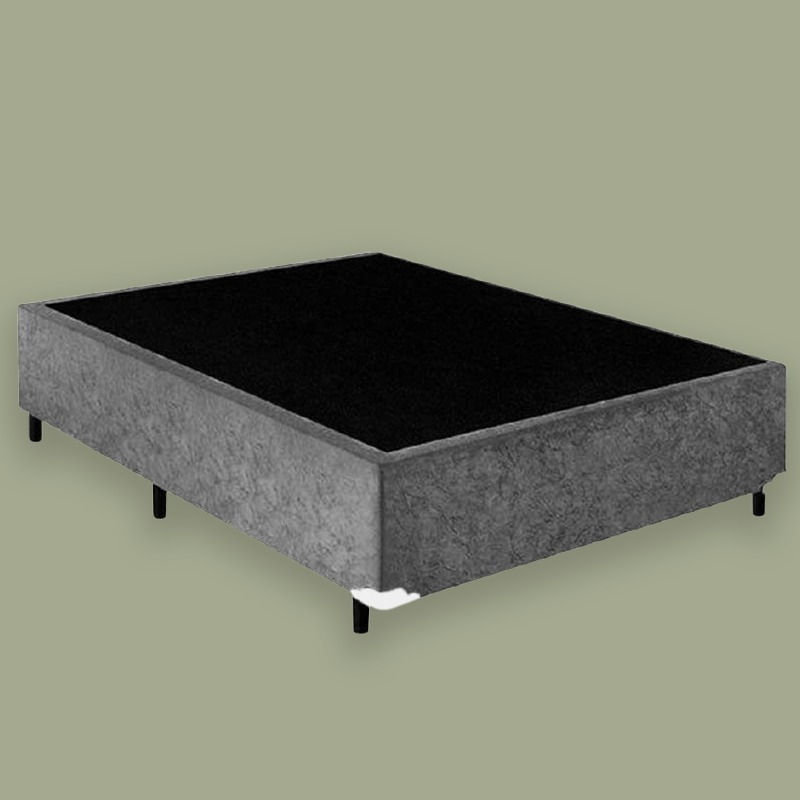 Base Box Suede Casal