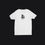 Miniatura: T-shirt bianca con logo nero