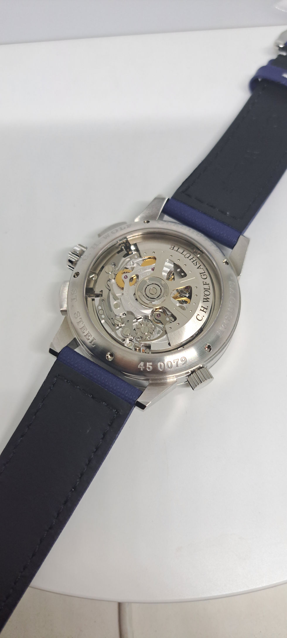 Thumbnail: C.H. Wolf Glashutte World Time Chronograph