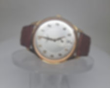 Longines 1990s 18K Red Gold