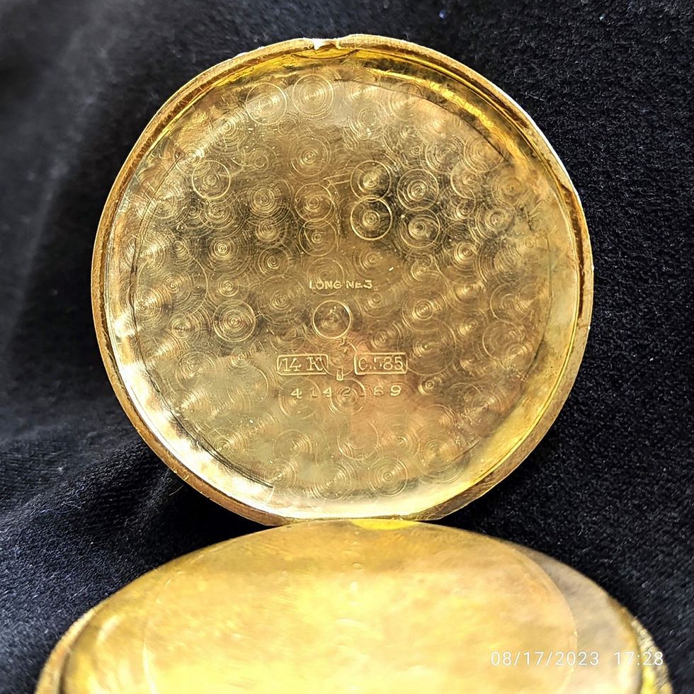 Thumbnail: Longines 14K Gold Vintage Pocket Watch