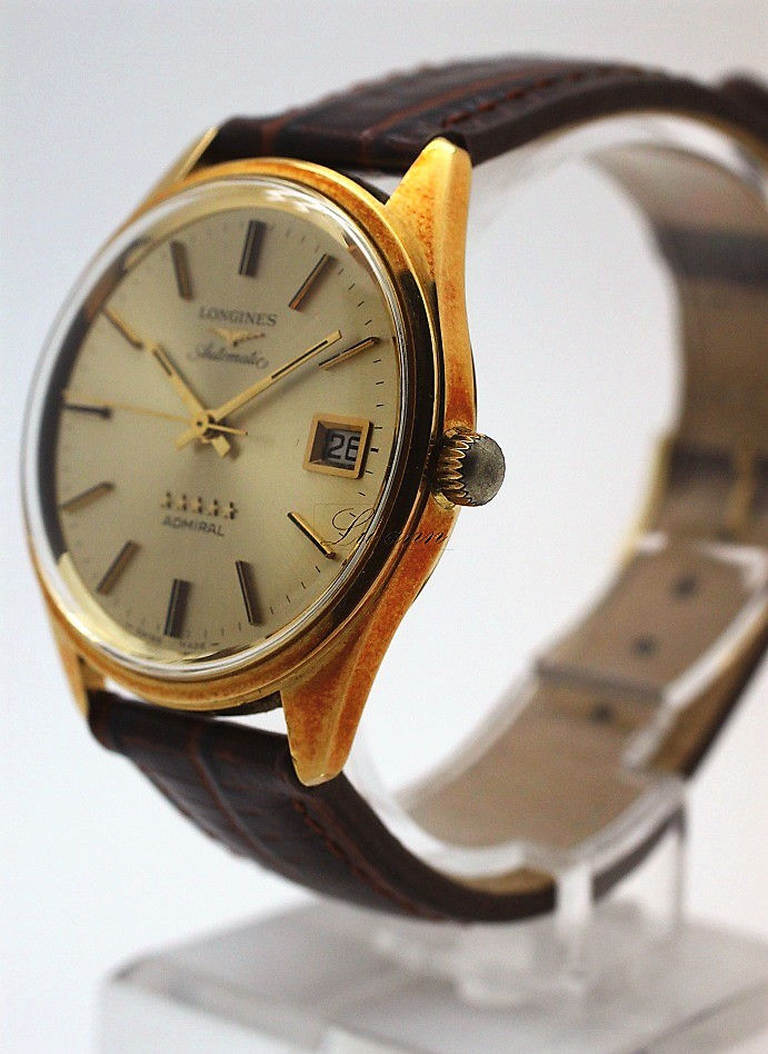 Thumbnail: Longines Admiral 18K Yellow Gold Automatic