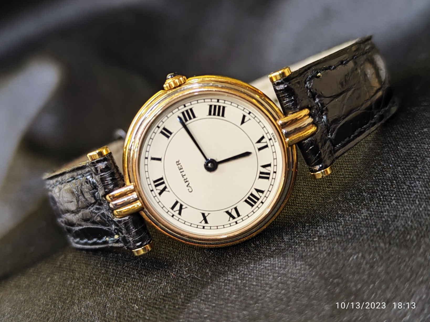 Cartier Paris 18K Gold 25mm