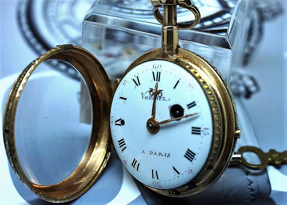 縮圖：Vaucher 18K Quarter Repeater Pocket Watch