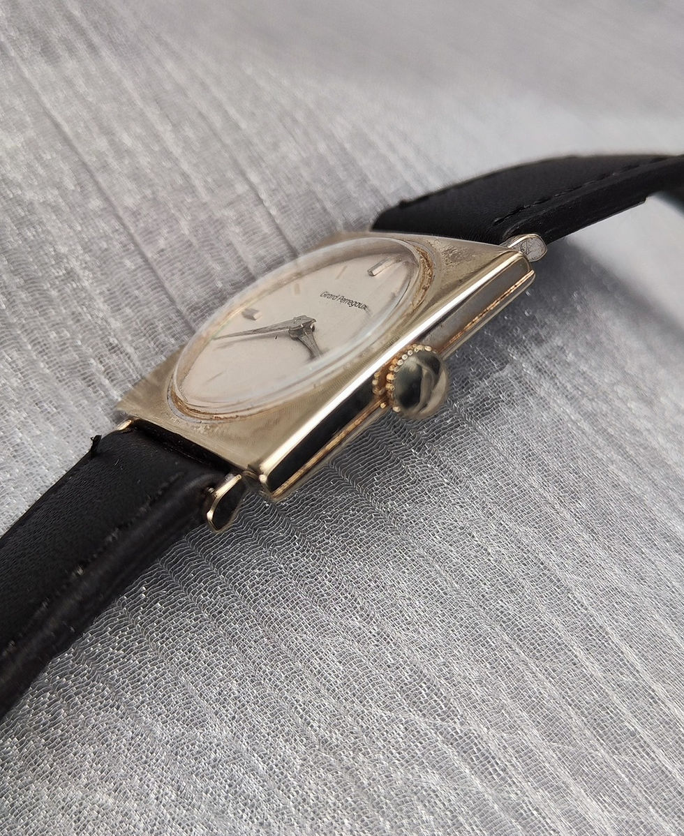縮圖：Girard Perregaux 14K White Gold Ladies Vintage Manual Wind