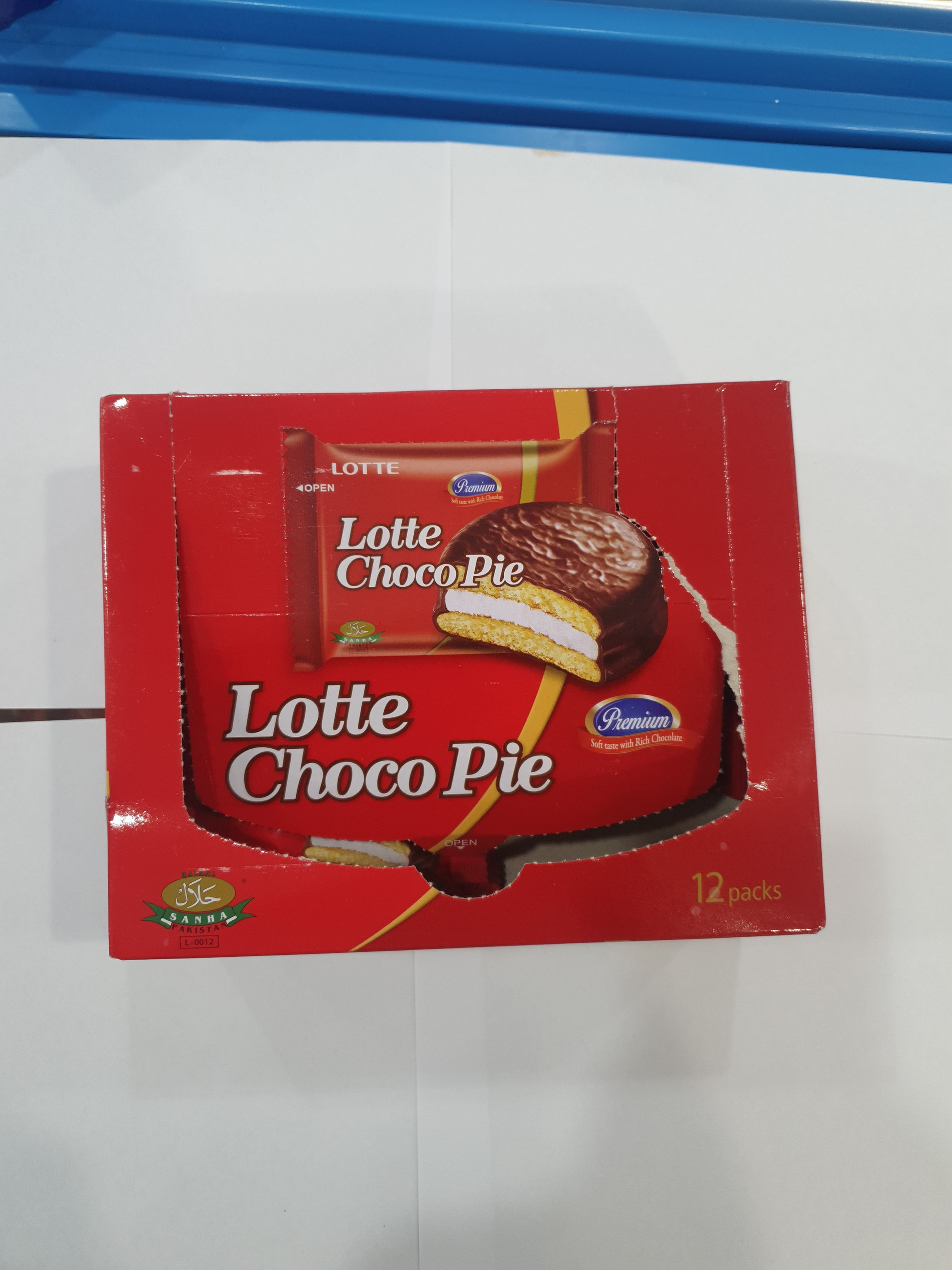 choco pie box