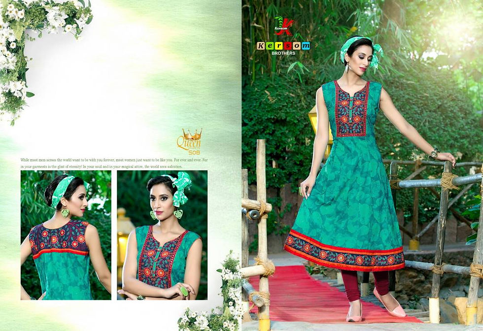 Thumbnail: Anarkali Queen kurtis wholesaler