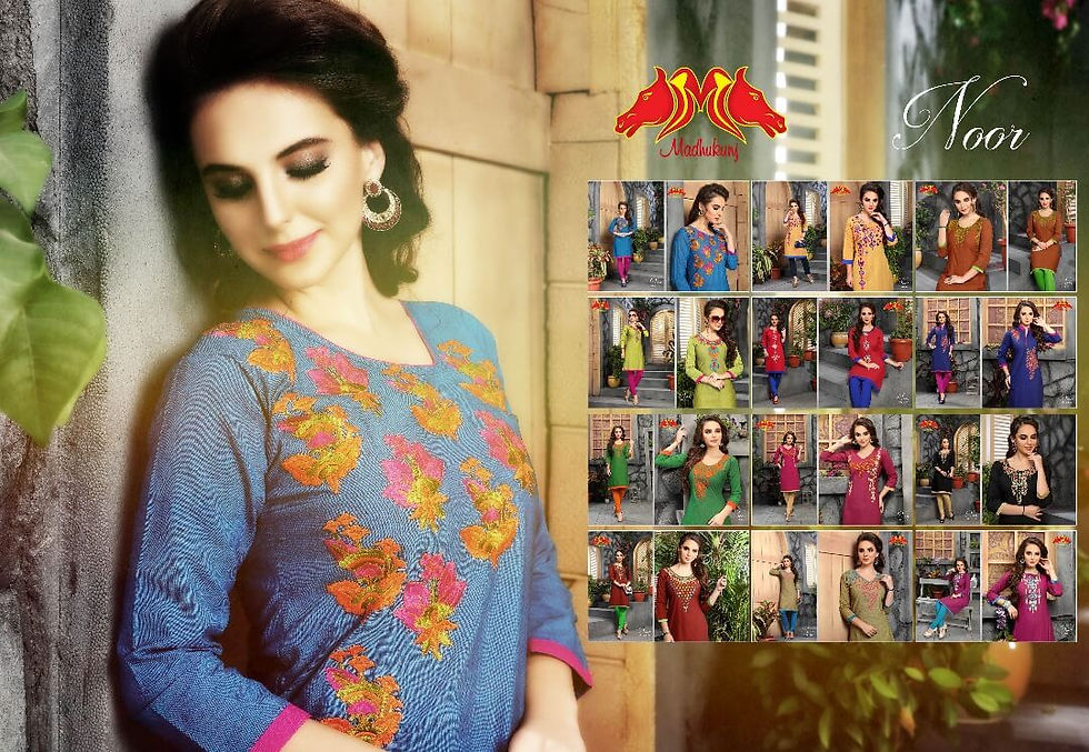 Thumbnail: Noor kurtis wholesaler