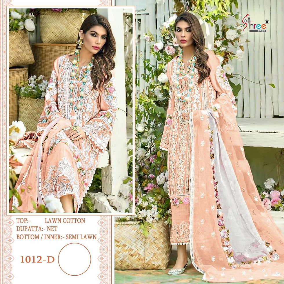 Thumbnail: Shree Fab Crimson Premium Lawn Collection 2 Pakistani Suits