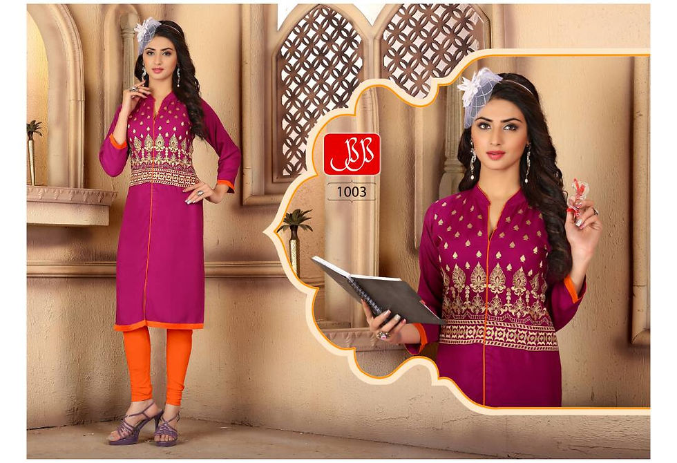 Thumbnail: Naira kurtis wholesaler for diwalitextile