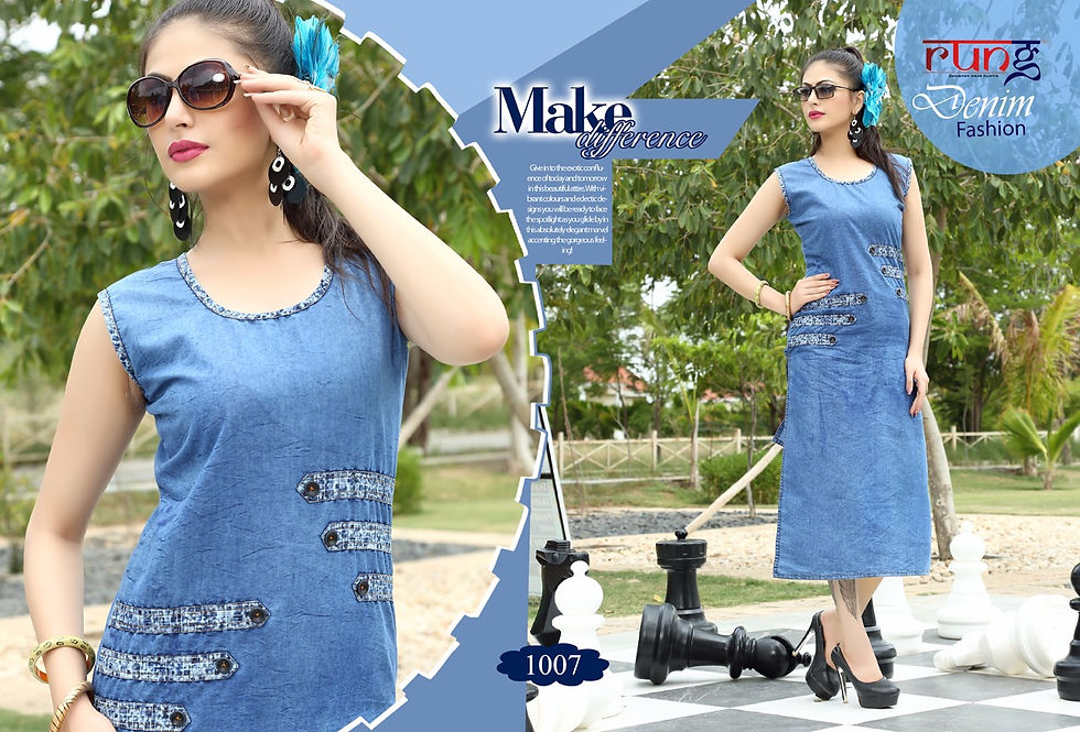 Thumbnail: Denim fashion vol 2 kurti catalogue