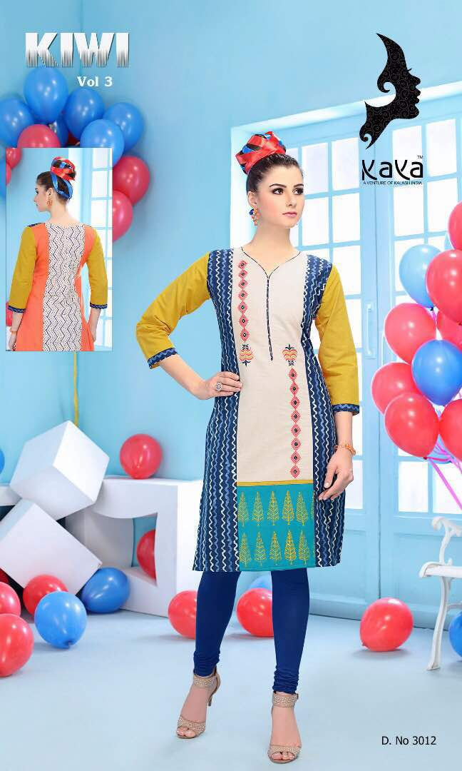 Thumbnail: Kaya kiwi vol 3 kurti catalogue