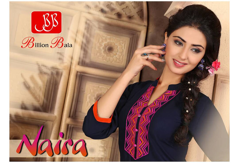 Thumbnail: Naira kurtis wholesaler for diwalitextile