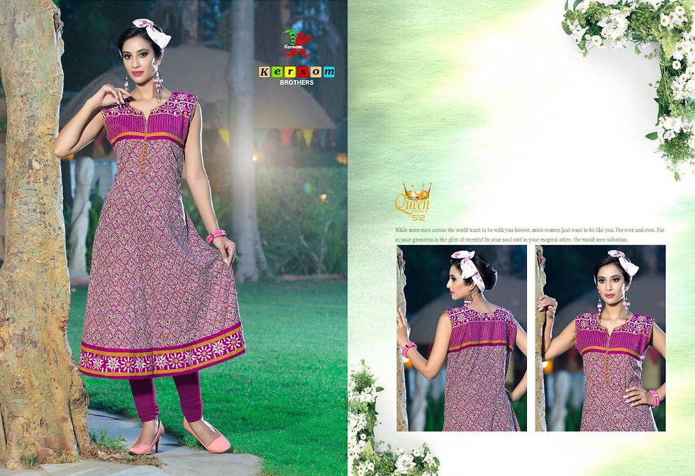 Thumbnail: Anarkali Queen kurtis wholesaler