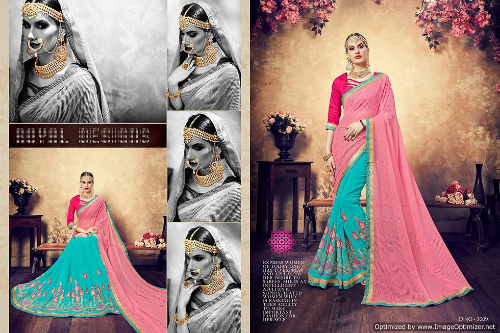 Thumbnail: Saroj Allisha saree catalogue
