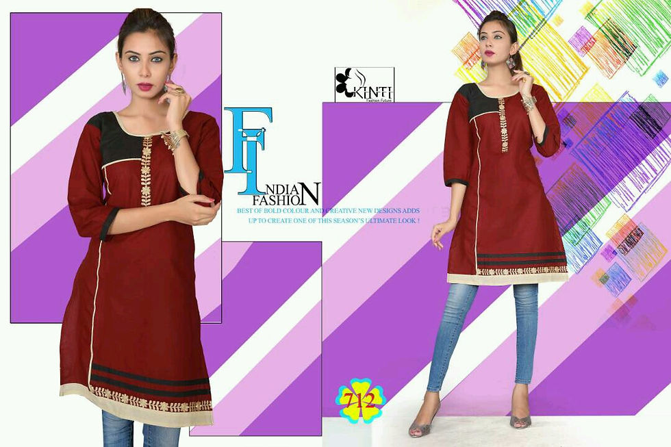 Thumbnail: Chaya cotton kurtis wholesaler