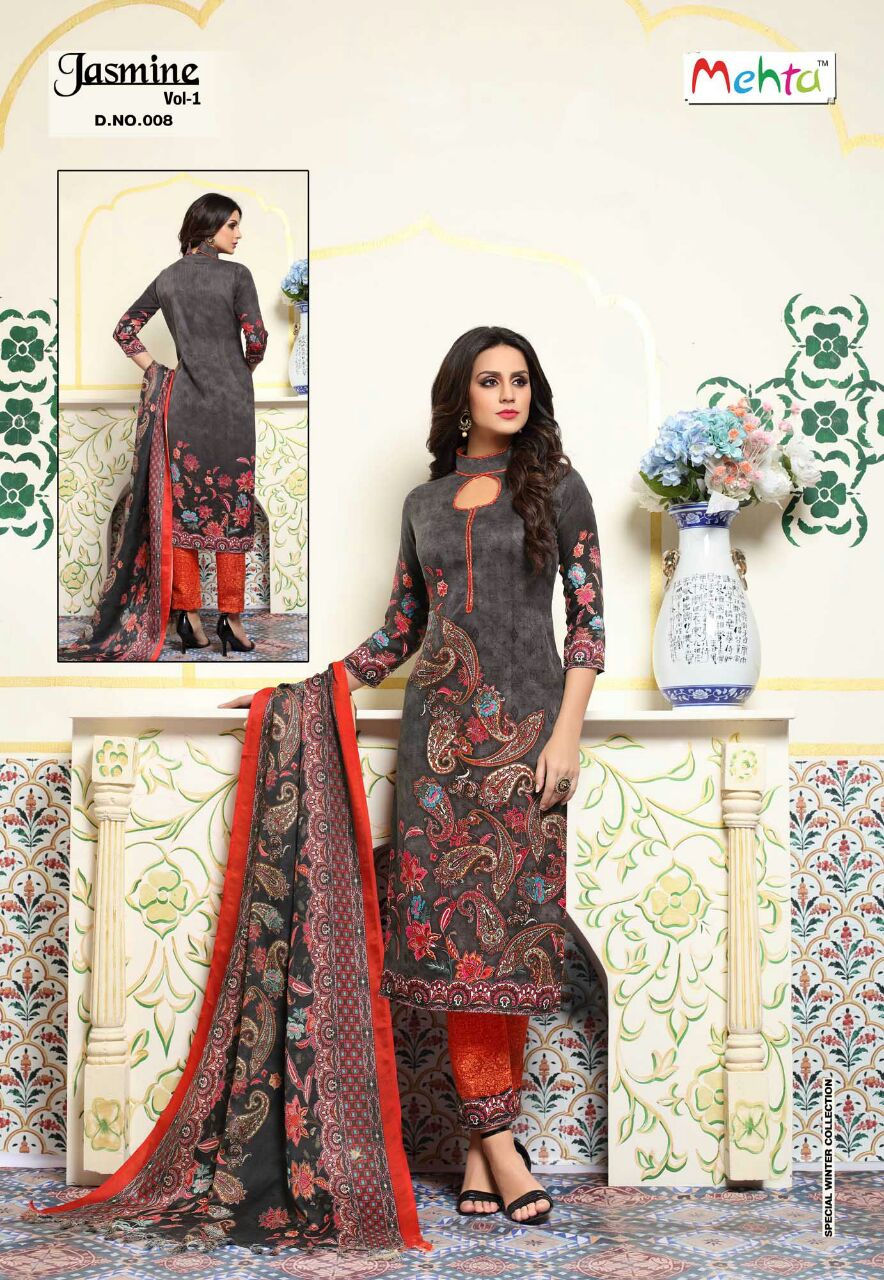 Thumbnail: jasmine dress material catalogue