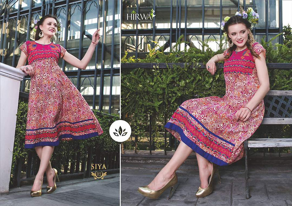 Thumbnail: Anarkali kurtis wholesaler in surat