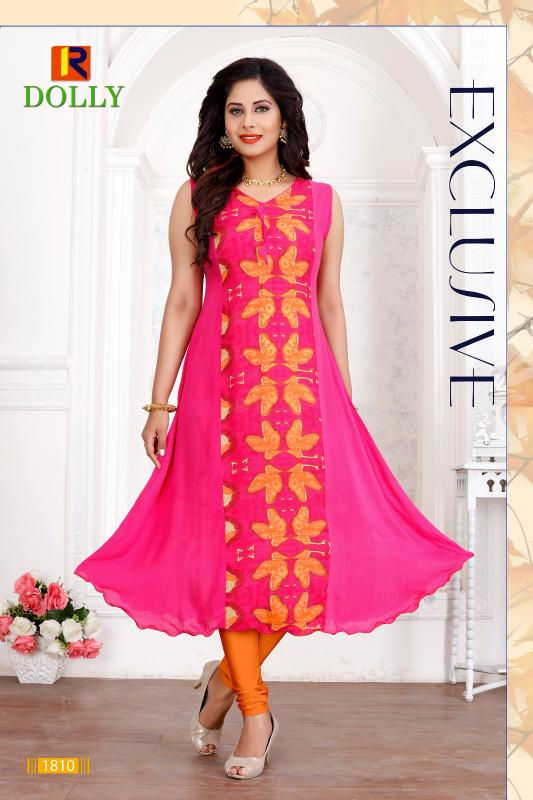 Buy dolly anarkali kurtis in wholesale rate
