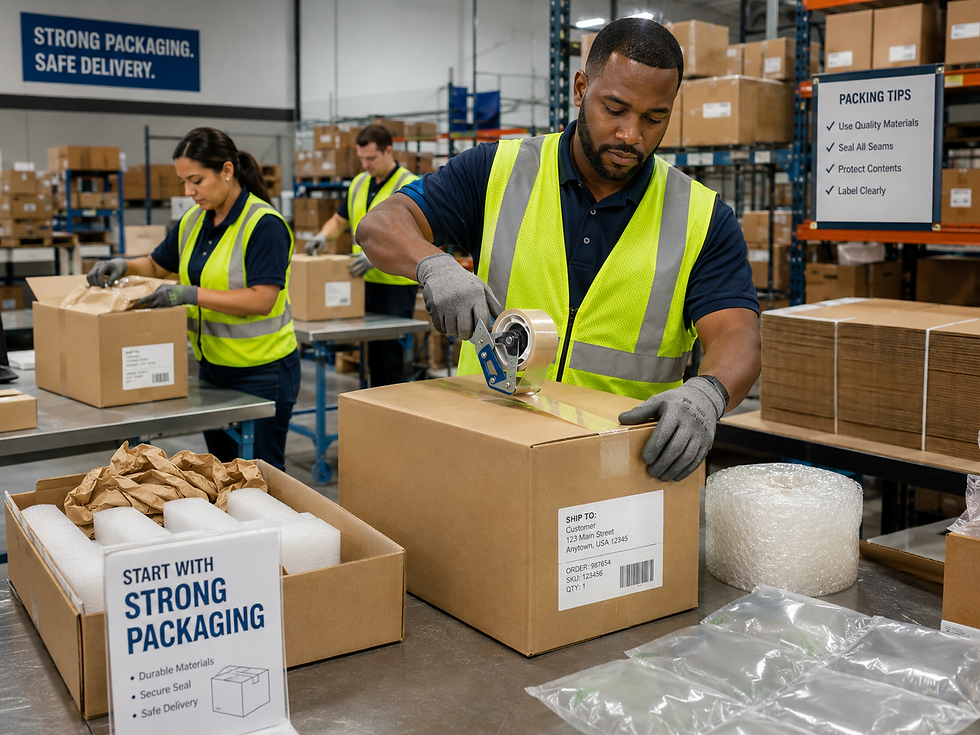 Strong Package handling