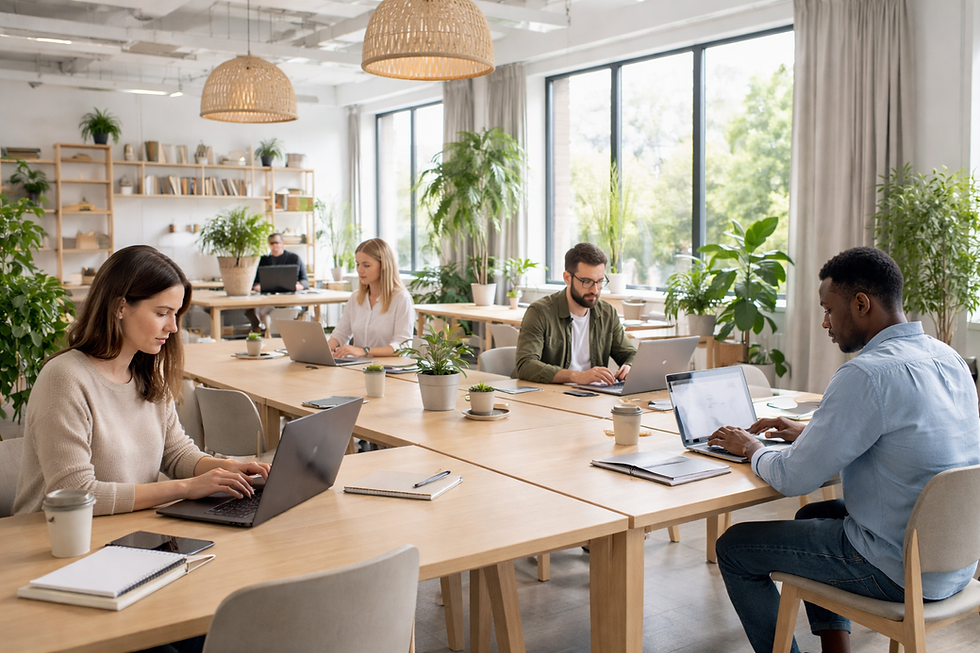 Hybrid Work Revolution: How Coworking Spaces Fit the New Business Model 