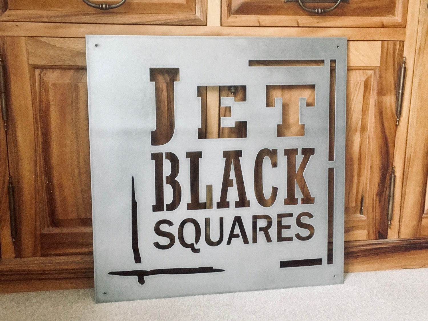 Jet Black Squares