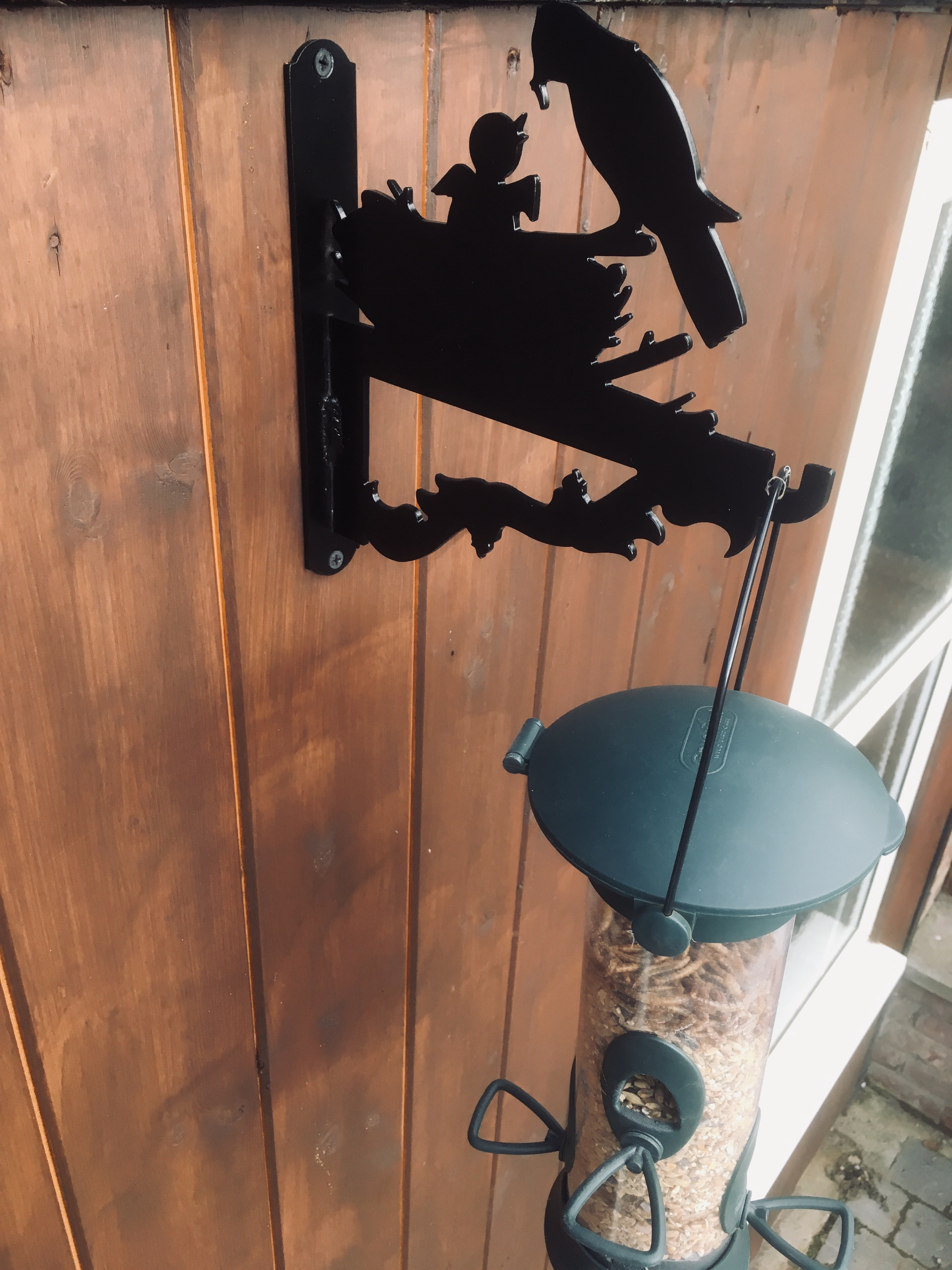 Hanging Basket/Bird Feeder Bracket Hollot Metal Works