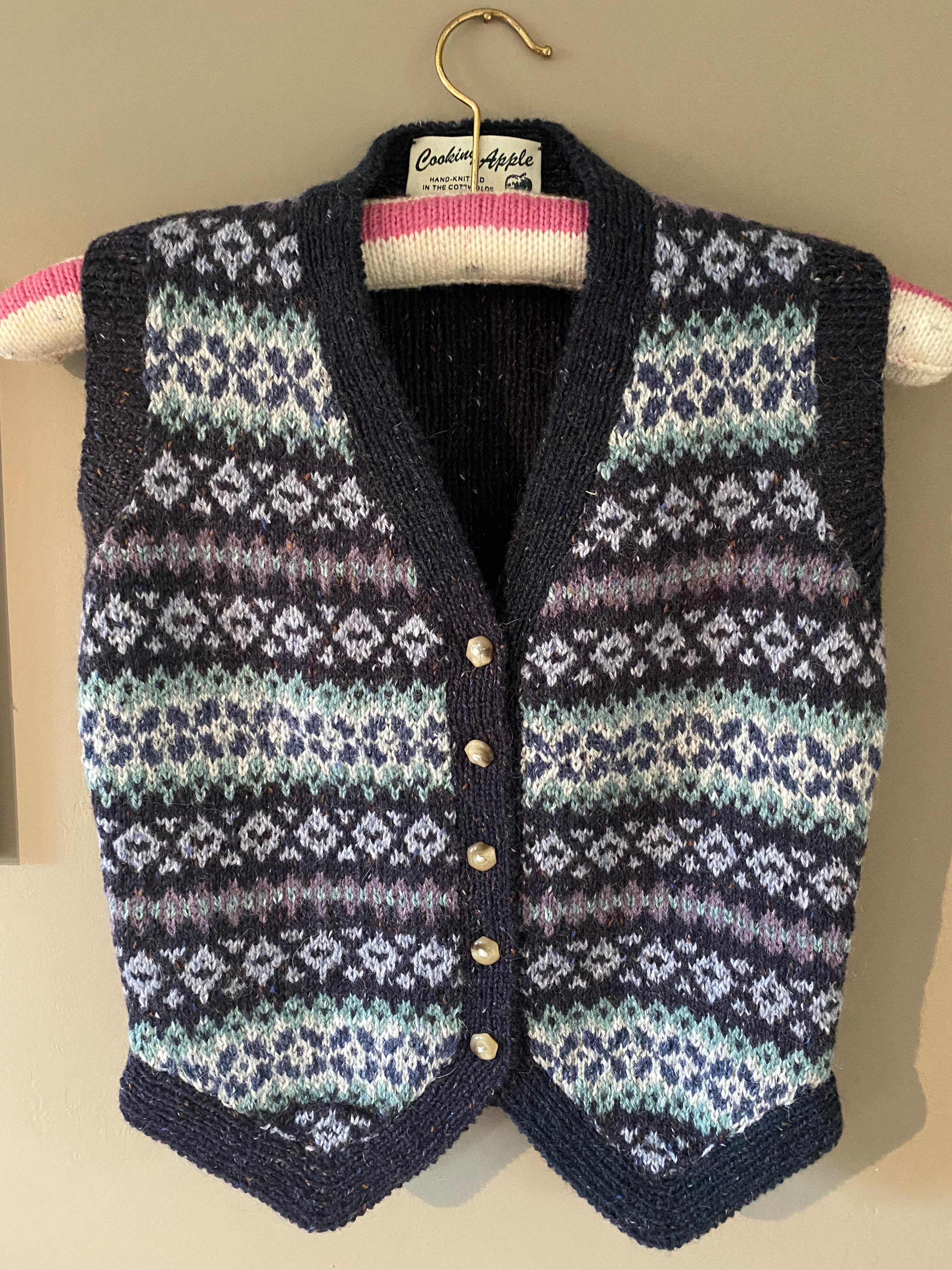 Navy Waistcoat