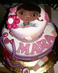 Bolo Doutora Brinquedos