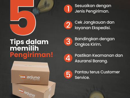 5 Tips Memilih dalam Memilih Pengiriman dan Forwarder