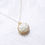 Thumbnail: Mini Porcelain Rose Charm Gold-Filled Necklace