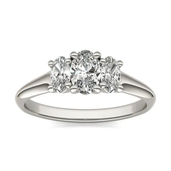 Bague de Fiançailles Pierres Diamant de Laboratoire 