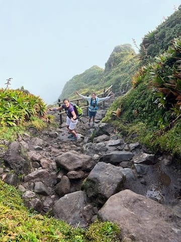 swiss guesthouse sitters remplacement maison d'hôtes bed and breakfast guadeloupe la soufrière  randonnée