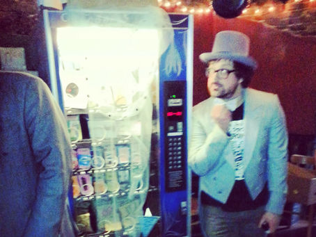 GREG'S DADAIST BIRTHDAY VENDING WEDDING!