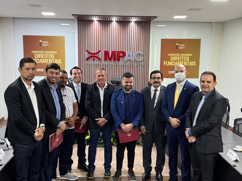 Prefeito Rodrigo Damasceno participa de agenda da Corregedoria Nacional do MP em Rio Branco