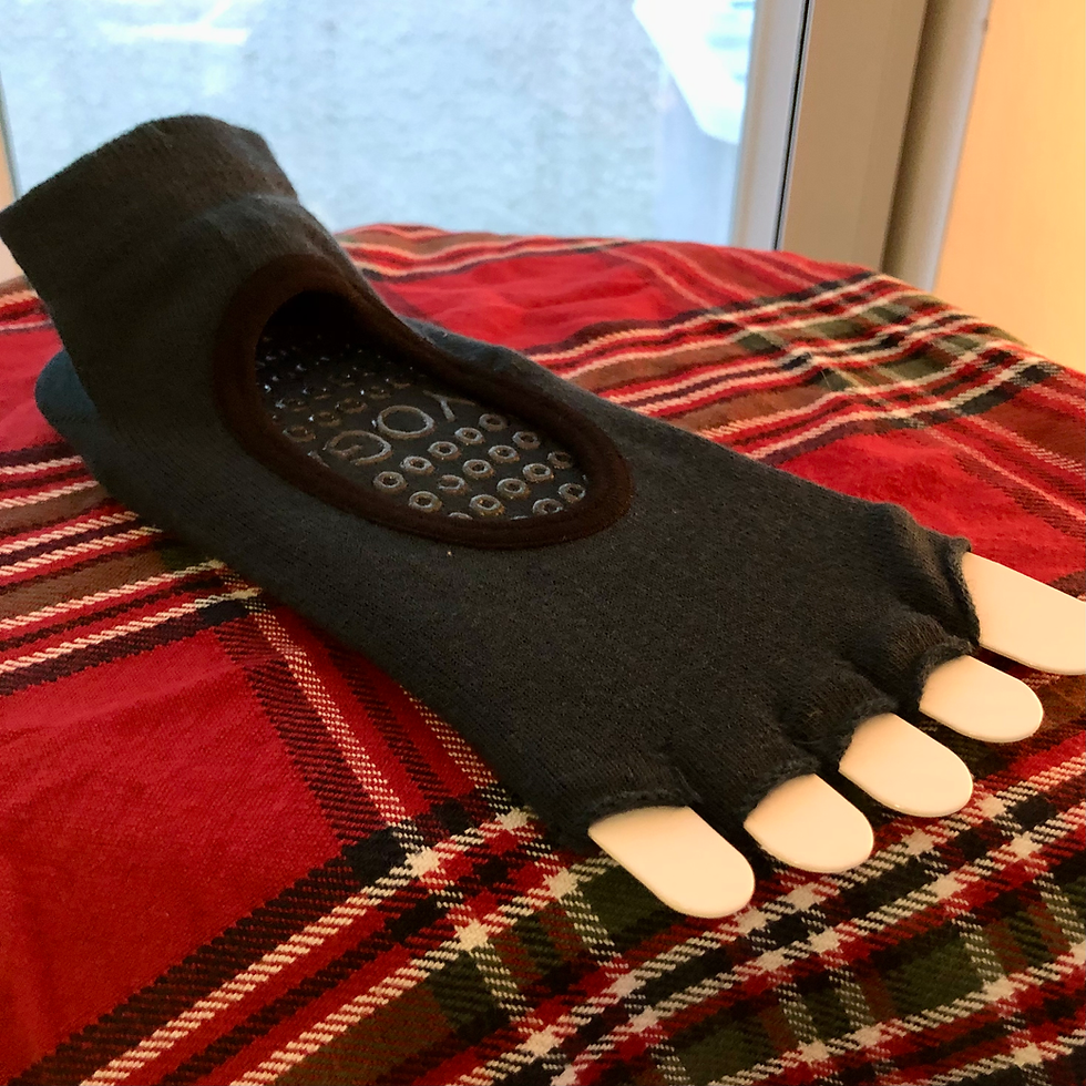 Miniature : Yoga Toe Socks - Green