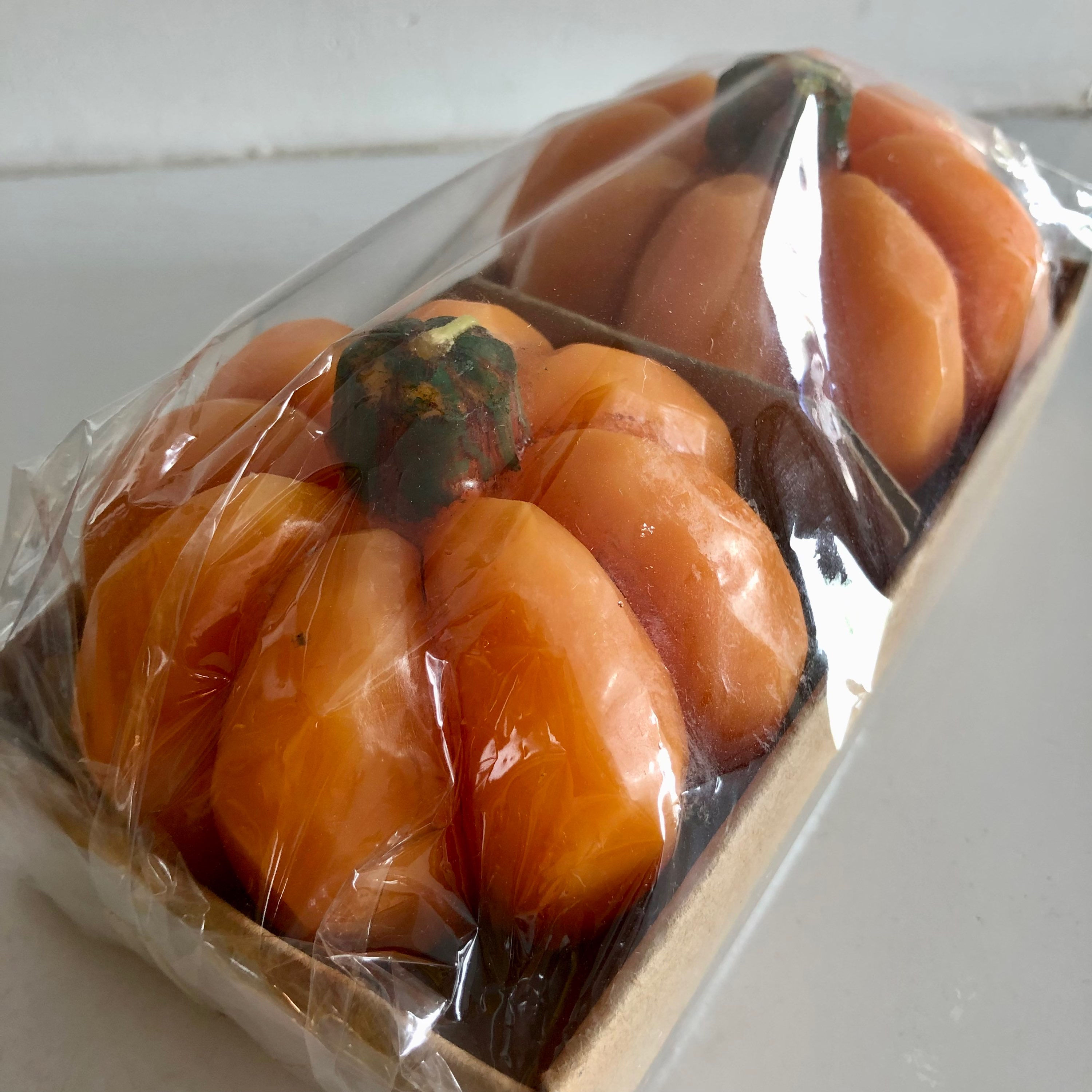 Halloween Pumpkin Solid Wax Candles (A Pack of 2)
