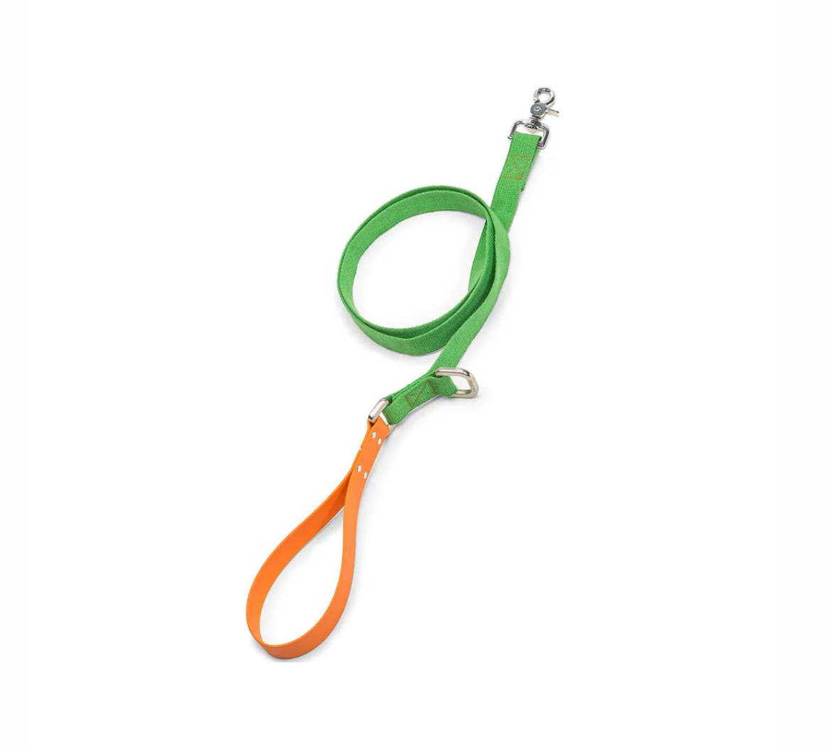 Strolls Leash with Comfort Grip & Packaway Raincoat Set - Small (Orange)