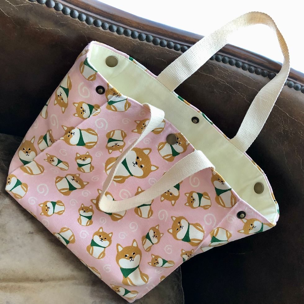 サムネイル： Everyday Canvas Tote - Shiba Inu Dog