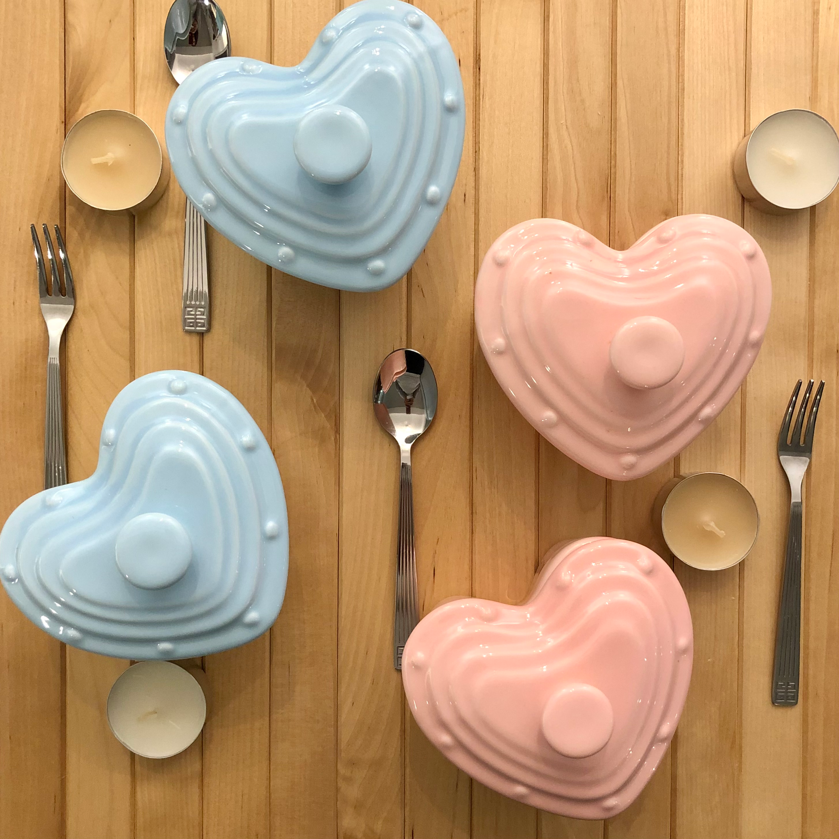 Heart-Shaped Stoneware