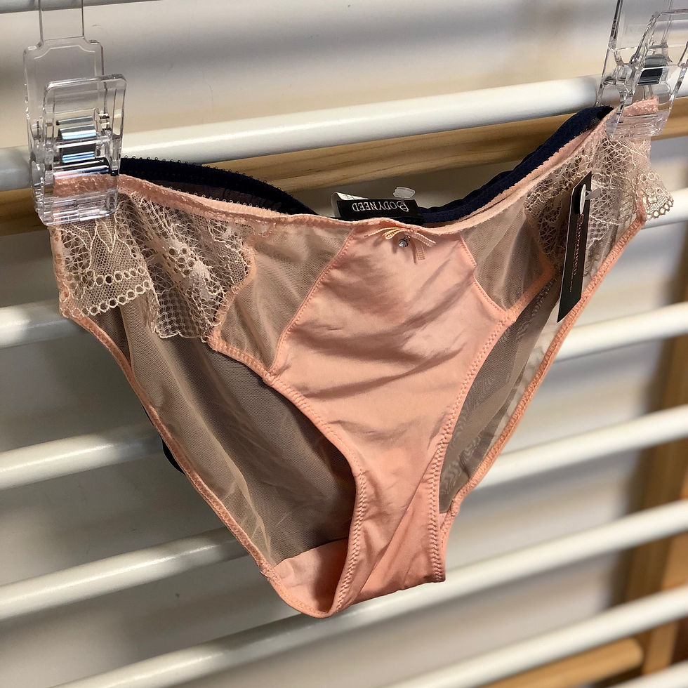 縮圖：Women Lace Panties Briefs Duo Set (M)