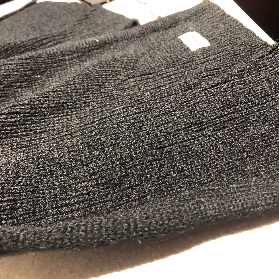 섬네일: ROECKL Ribbed Wool Scarf