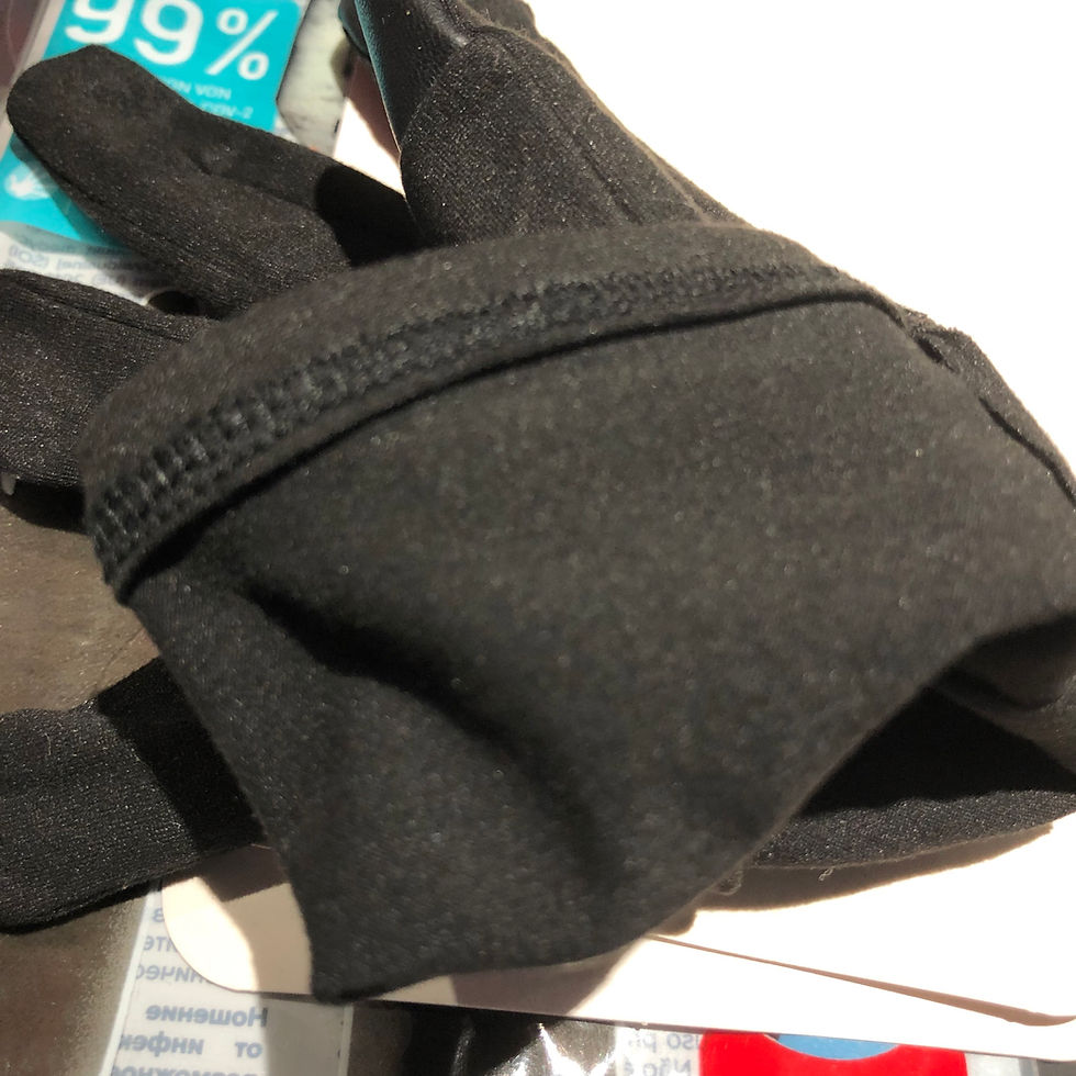 थंबनेल: Stay Smart! Premium Comfort Hand Guard (Compatible touchscreen) - S/M  (Bl