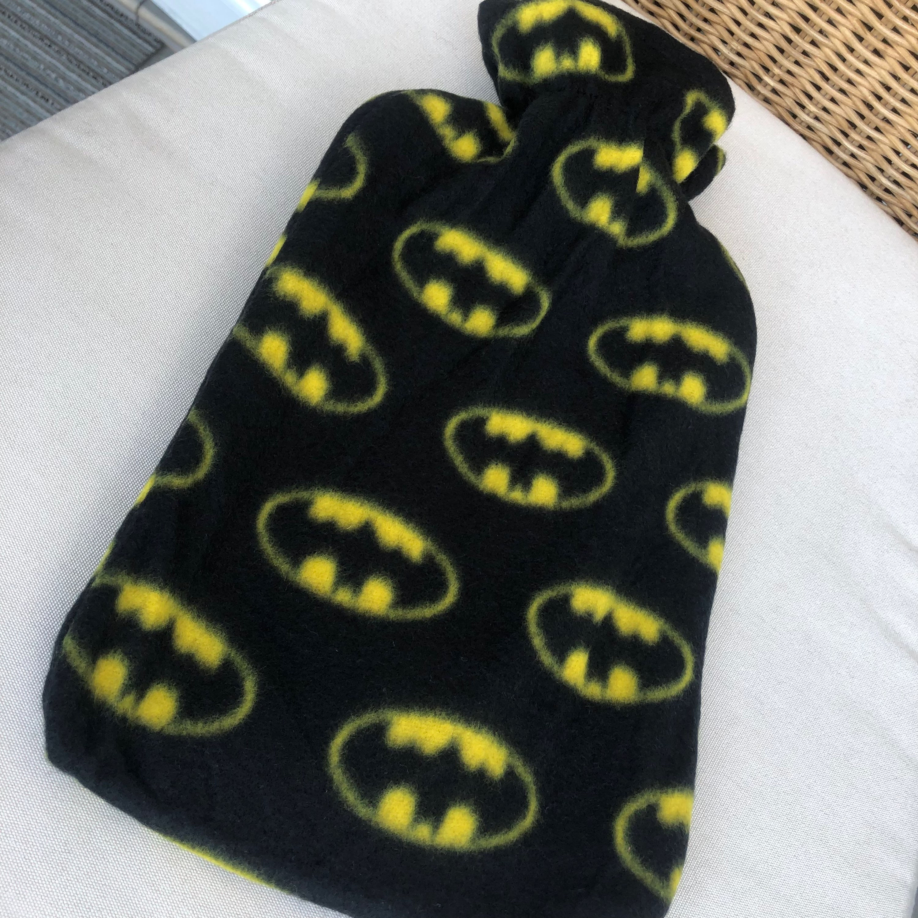 Heat Water Bag - Batman Logo (Black)